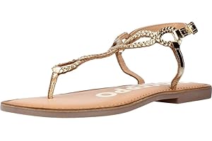 GIOSEPPO Sandali con Fasce Intrecciate Piombo per Donna Fyffe