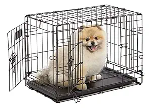 Midwest iCrate Double Door Folding Metal Dog Crate