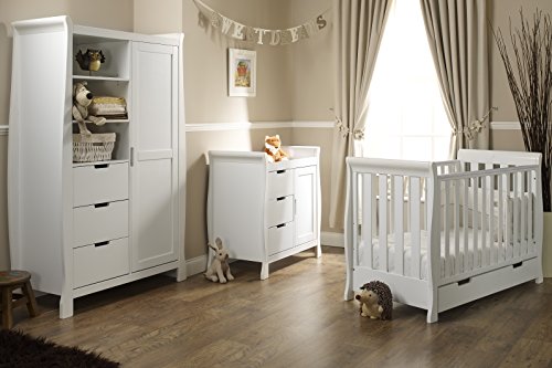Obaby Lincoln Mini 3 Piece Furniture Set - White