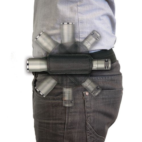 ML50L Mag-Lite LED 2C-Cell Stablampe, 490 Lumen, schwarz inkl. Holster SET-4T39 - 6