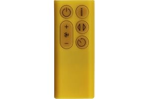 AZWOK BP01 - Telecomando di ricambio per purificatore d'aria Dyson purificatore, colore: giallo