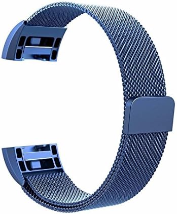 Fitbit Charge 2 Magnetic strap, High Quality replacement band for Fitbit Charge 2. (Deep blue)