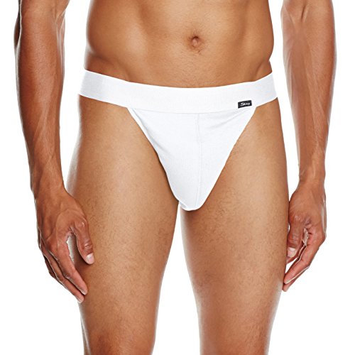 Skiny Olymp Tanga Bóxer, Blanco (White 0500), Medium para Hombre