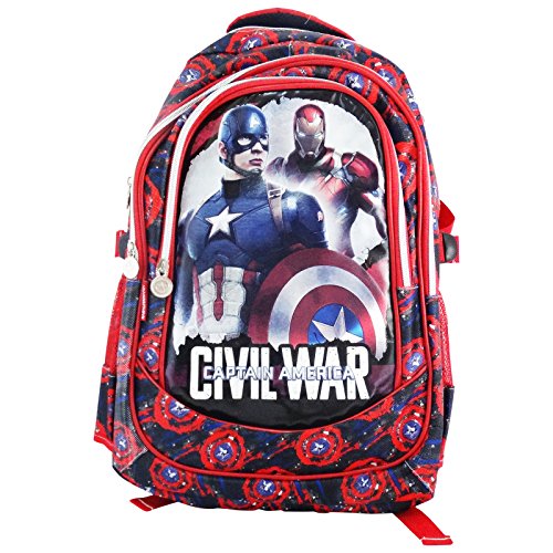 Preisvergleich Produktbild Marvel Captain America Civil War Rucksack Kinderrucksack Freizeit Schultertaschen Reise Running