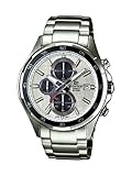 Casio Herren-Armbanduhr XL Edifice Analog Quarz Edelstahl EFR-531D-7AVUEF