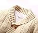 Keral Infants Baby Romper Double Breasted Christmas Knitted Sweater 12M Khaki
