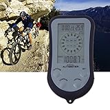  IPX 4 Wasserdicht LCD Digital Mini Portable Kompass Höhenmesser Barometer
