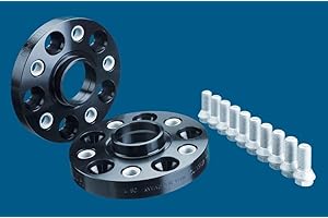 Spurverbreiterung TRAK+ Spurverbreiterungen/TRAK+ Wheel Spacers Hinten von H&R 50 mm (B50556651) Distanzscheibe Räder, Schwarz