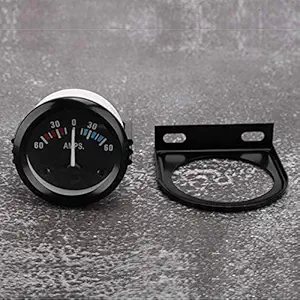 Fabater Car 2 Inch Back Light Display Ammeter Voltmeter, Voltmeter, Modification for Car Accessories Vehicle Gauge