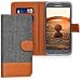 Produktbild kwmobile Samsung Galaxy J3 (2017) DUOS Hülle - Kunstleder Wallet Case für Samsung Galaxy J3 (2017) DUOS mit Kartenfächern und Stand