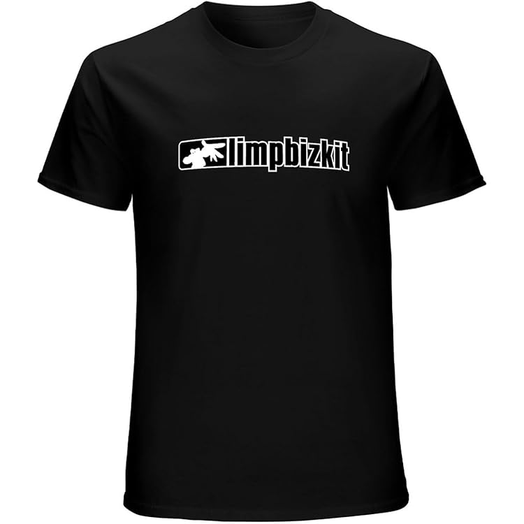 Limp Bizkit ブラック Tシャツ LIMP BIZKIT Tshirt, rock band t-shirt, unisex, cotton shirt