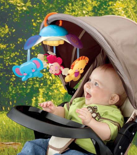 Imagen 5 de Mattel W9913 - Fp Móvil Jirafa Musical