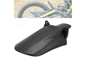 RUNFARR Hinterer Kotflügel für Sur-Ron,Hinterer Kotflügel Motorrad Hinterer Kotflügel Upgrade Motorrad Kotflügel Protector Verdicken ABS Kunststoff Elektrische Dirt Bike Kotflügel für Sur-Ron Light Bee