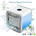 Produktbild Mobile Klimageräte, Mini Klimaanlage Luftkühler Personal Air Cooler Conditioner mit Luftbefeuchter & Luftreiniger USB Tragbare Klimaanlage Verdunstungskühler