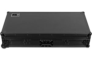 UDG Gear Ultimate Flight Case Set Pioneer CDJ-3000/900NXS2 Black Plus Laptop & Wheels, U91074BL