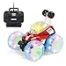 Produktbild RC Rolling Stunt Auto, Tornado Twister Fernbedienung Radio Control Spin Truck mit 360-Grad-akrobatisch, Farbe Flash & Music-Schalter für Kinder Jungen Kinder Weihnachten Festival Geschenke