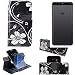 Produktbild Huawei P10 Plus 360° Wallet Case Schutz Hülle ''Flowers'' | Smartphone Flip cover Flipstyle Tasche Standfunktion innovativer Kameraschutz - K-S-Trade (TM)