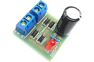 Almencla In4007 Bridge Rectifier Ac Dc Converter Wave Rectifier Circuit Board 3V-18V