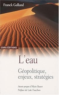 jaquette livre L'Eau. Géopolitique, enjeux et stratégies