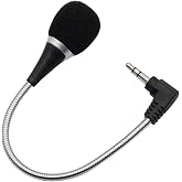 Microcase 3.5 mm 3 Knot Mini Flexible Phone Notebook Laptop Microphone - AL2659