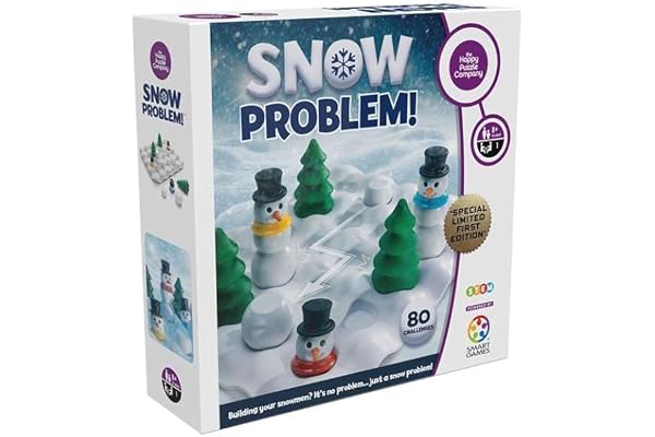 The Happy Puzzle Company Problème de Neige, White