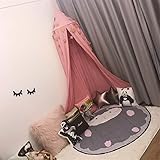 Baby Betthimmel Baldachin Baumwolle Rund Moskitonetz Insektenschutz Kinder Prinzessin Spielzelte Dekoration fürs Kinderzimmer