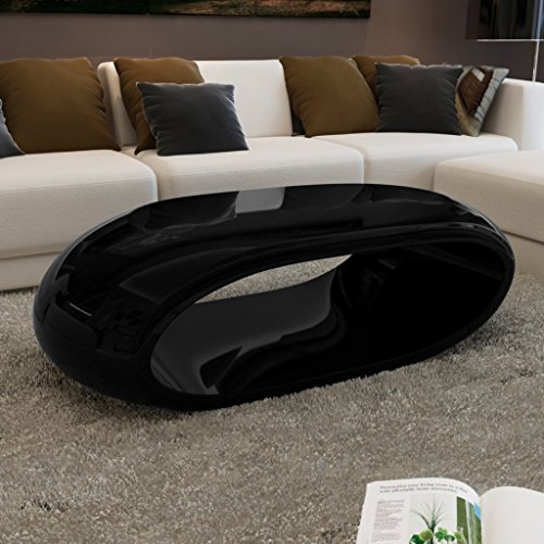 Coffee Table Hollow Black