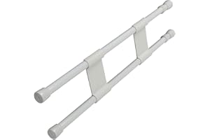 Cartrend 10242 Barres de Maintien Doubles pour sécuriser Les étagères, Les armoires, dans Les caravanes, Les Camping-Cars, Les Maisons, Les Bateaux, Dimensions : 41 à 71 cm