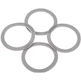 Dreld 4Pcs 66mm/2.6inch Blender Rubber Sealing O-Ring Gasket, Replace Part # 132812-07, Replacement Part Fit for Black & Decker Models BL1900 BL3900 BL4900 BL5000 BL5900 BL6000 BL9000 (Pack of 4)