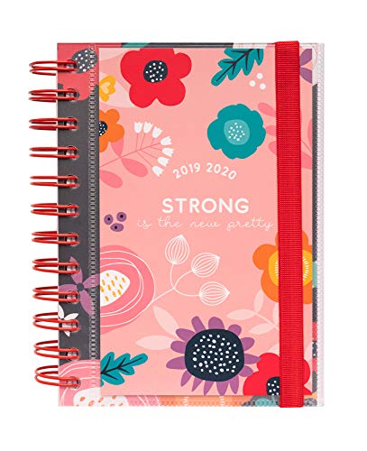 Erik® - Agenda con Planner Giornaliero 2019/2020, 10 mesi - Blummen