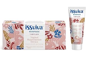 ISSVIVA MENOPAUSE Issviva x Joylux Red LED Light Intimate Care Device for Women | Menopause and New Mothers Refief | Reduce Bladder Leakage and Improve Vaginal Dryness (2-Pack Set)