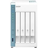 QNAP TS-431K 4 Bay Desktop NAS Enclosure - 1GB RAM, Annapurna Labs 4-core, 1.7GHz Processor - for reliable high performance h