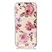 Produktbild iPhone 6 Plus / 6S Plus Hülle, Chreey Glitzer Muster Transparent Handyhülle Niedlich Mode Süß Temperament Weiche TPU Silikonhülle Case Ultra Dünn Kratzfest Durchsichtige Hülle Backcover [Rose]