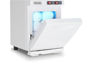 Karlhome Professional Hot Towel Warmer Cabinet, 5L Mini Towel Heater for Facial Spa, Hair Beauty, Massage, Salon Equipment and Home, White