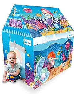 FunBlast Jumbo Size Mermaid Tent House for Girls ? Play Tent House for Girls, Boys, Kids (Multicolor)