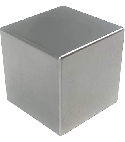 Cube De Densité D'argent 10x10x10mm, Tableau Périodique Des