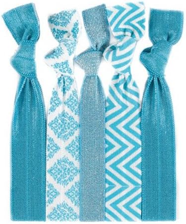 Twistband Karissa Hair Ties - Set of 5