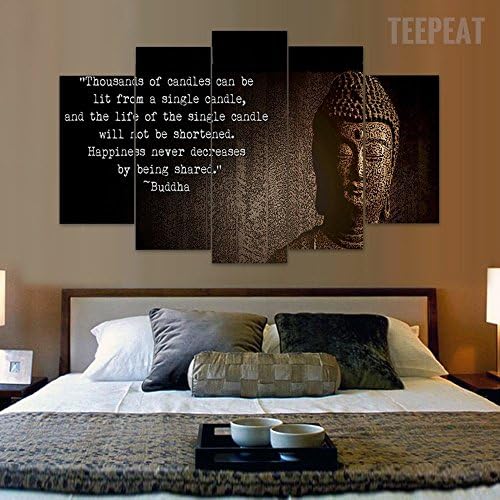 HD Printed Buddha abstract art Painting on canvas room decoration print poster picture canvas /PT0724,medium,Framed