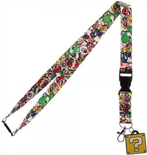 Preisvergleich Produktbild Schlüsselband – Nintendo – Super Mario Bros. Frage Block New la1klxsmb