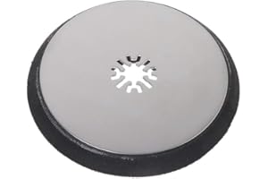 Buwei Multiherramienta oscilante con Almohadilla de Lijado Redonda 115 mm para Fein Multimaster Chicago Bosch