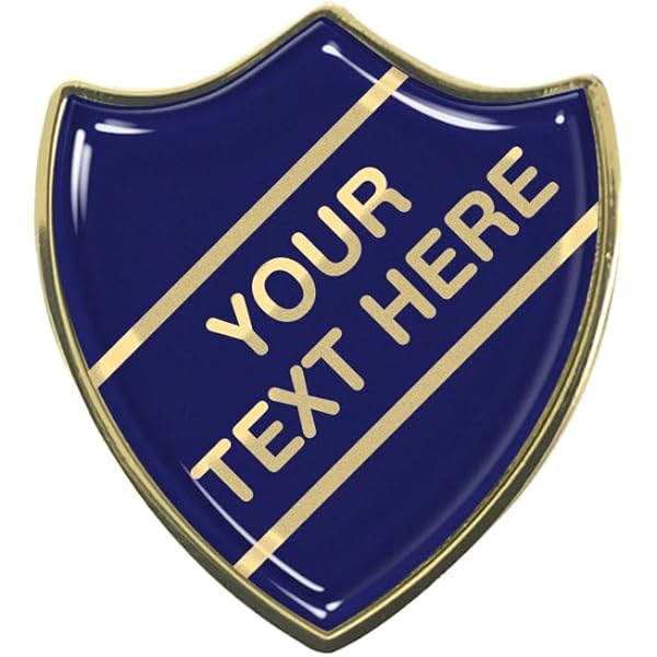 Capricornone Drinks Monitor Gel Domed School Bar Badge - Burgundy