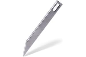 BOUNHOHE Asta di porco in acciaio inox, Mighty Mini Bar, EDC per tutti i giorni, ultra minimalista Slim Prybar Multitool, portachiavi Pry Tool