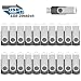Produktbild EASTBULL 1GB Swivel Flash Memory Drive Flash Grive USB Memory Sticks, 20 stück Schwarz