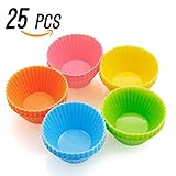 Silikon muffinform, Migimi Cupcake Muffinform in 5 Farben,...