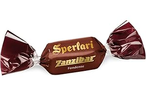 Sperlari - Torroncini Zanzibar Cioccolato Fondente, Senza Glutine - Confezione da 1Kg