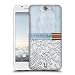 Produktbild Head Case Designs Weisser Schnürsenkel Über Hellem Denim Jeans Und Bänder Ruckseite Hülle für HTC One A9