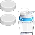 YOUSHARES Pack of 2 Replacement Lids for Cirkul Water Bottles, Keeper Caps Compatible with Cirkul 12oz, 22oz, 32oz, 42oz, 62oz Stainless Steel & Plastic Water Bottles