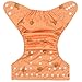 iZiv(TM) Newborn Organic Infant Waterproof/Adjustable/Reusable/Washable Pocket Cloth Diaper Fit Babies 0-3 Years(Bee)