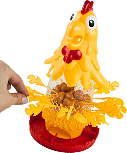 Preisvergleich Produktbild HUKITECH Chicken Drop - Geschicklichkeitsspiel mit hohem Spaßfaktor wie Kroko Doc