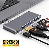 [Kompakt und Tragbar]: Wird ohne externe Treiber oder Strom benötigt. Der Adapter für Kamera Thunderbolt 3 ist leicht und kompakt. Sie können ihn leicht in die Tasche stecken. Sie können es unterwegs bequem für Geschäftsreisen und vieles mehr mitnehmen.